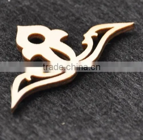 wood veneer shape for decoration