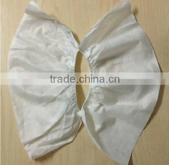white PP dust-proof shoe cover