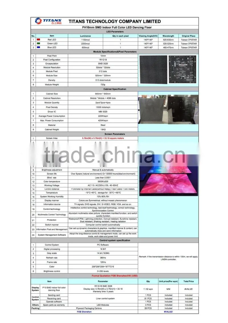 Factory price full color DIP P8 video advertising football perimeter display outdoor led screen