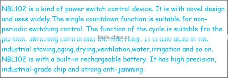 Single And Double Countdown Timer Controller Digital Timer SwitchNBL102