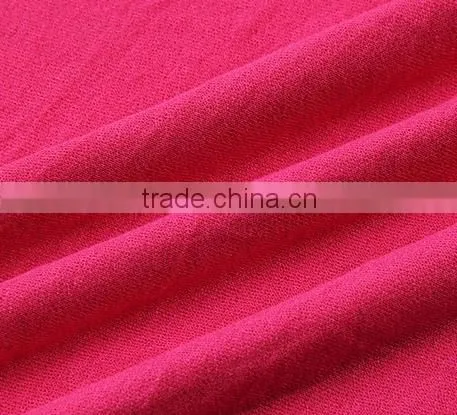 Hot selling single face knitting 30s Rayon viscose fabric for fashion garment,casual trouser,