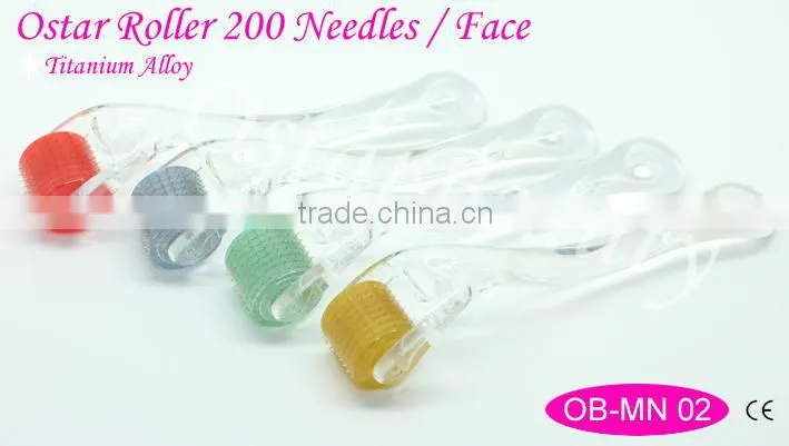 Medical derma roller for concave roller