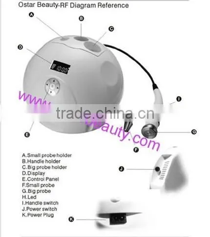 radio frequency rf skin tightening machines R 01