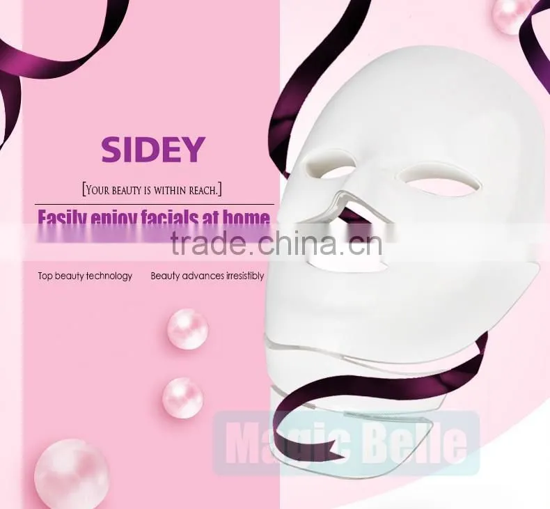 Non invasive led beauty light mask Facial LED PDT pdt beauty machine in alibaba