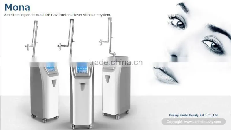 Fractional CO2 laser for skin resurfacing laser skin whitening machine with CE