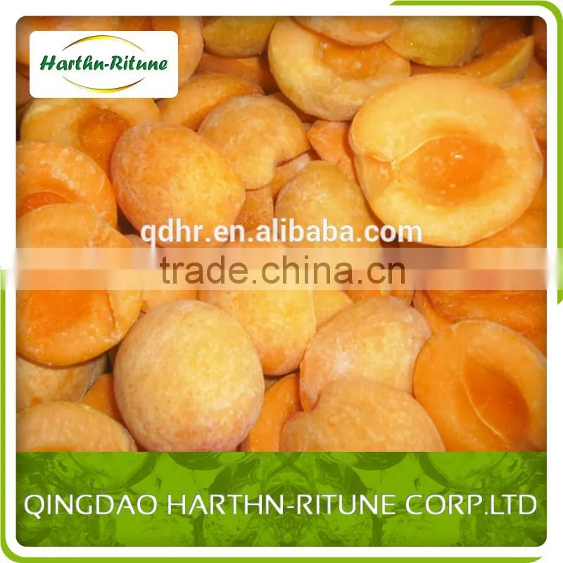 frozen apricot halves peeled and blanched