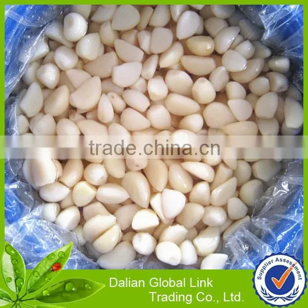 Chinese peeled garlic kernel in brine 50kg drum