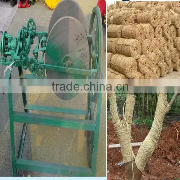 New condition easy operation wheat straw hay band spinning machine