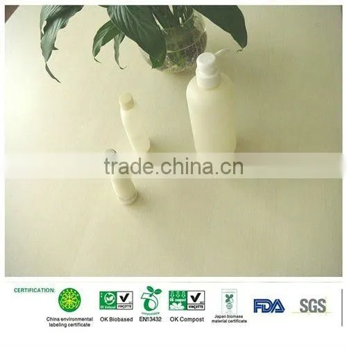 eco friendly cornstarch hotel shampoo bottles