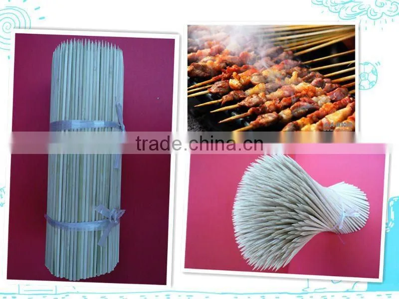 BBQ round bamboo skewers(sticks) price