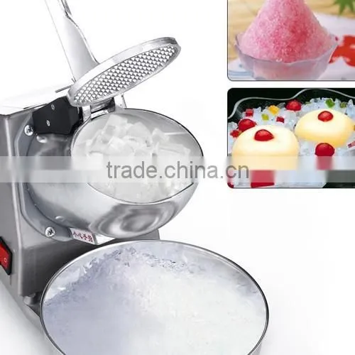 Commercial electric ice shaver machine