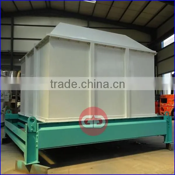 long life counter-flow cooling machine price with high performance for wood pellet and feed pellet cooling