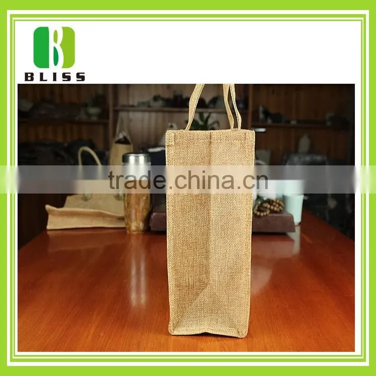 China manufacture recycled foldable jute shopping bag