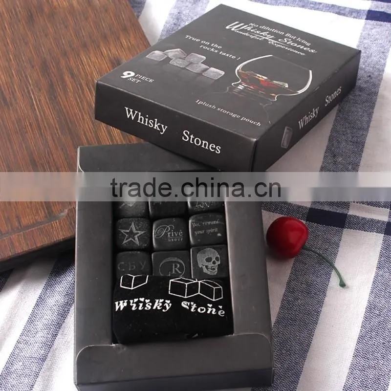 Whisky Chilling Rocks Set - Set of 9
