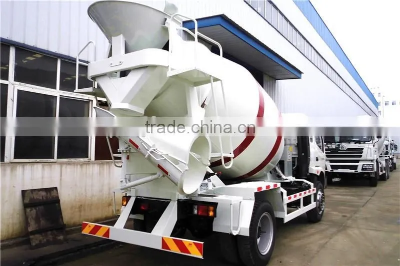 Facotry hot sale forland 4x2 4 cubic meters concrete mixer truck