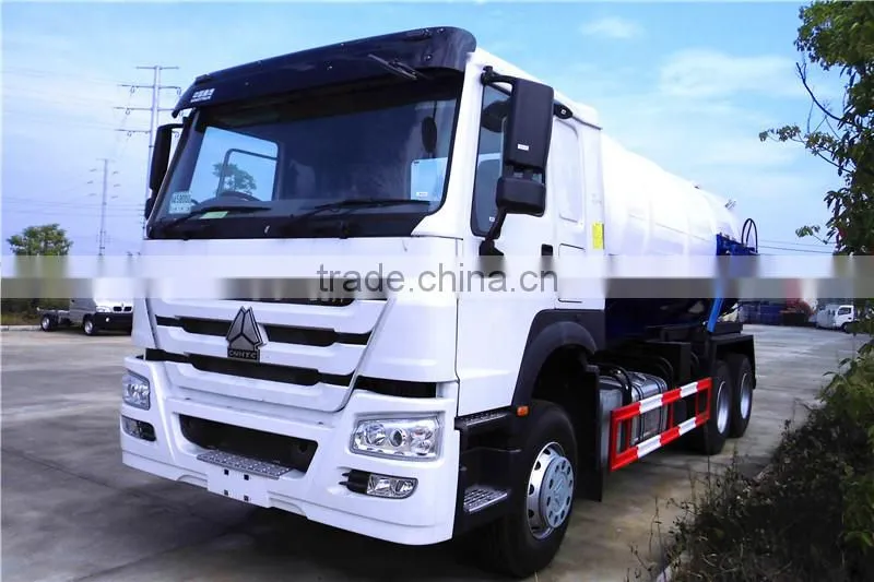 New condition 20M3 4X2 sewage disposal vehicle with howo chassis
