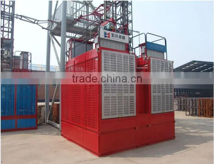 Good quality 1.2 ton construction elevator SC120 with best price