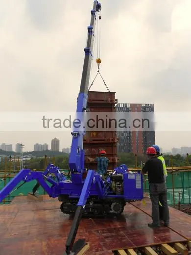 3tons mini crawler crane with CE