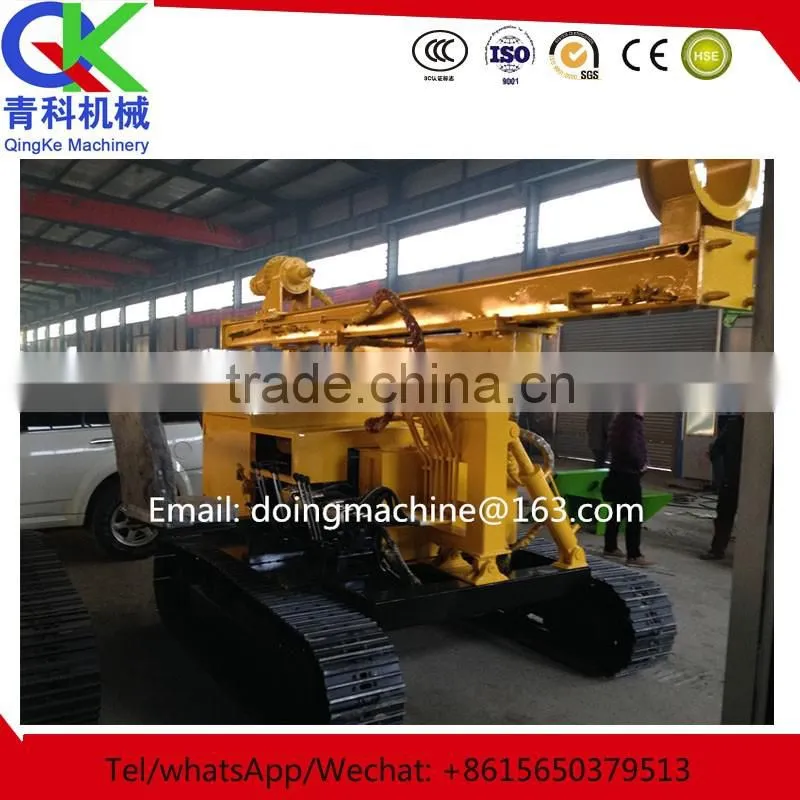 Truck Type wheel type rotary pile drilling rig auger drilling rig