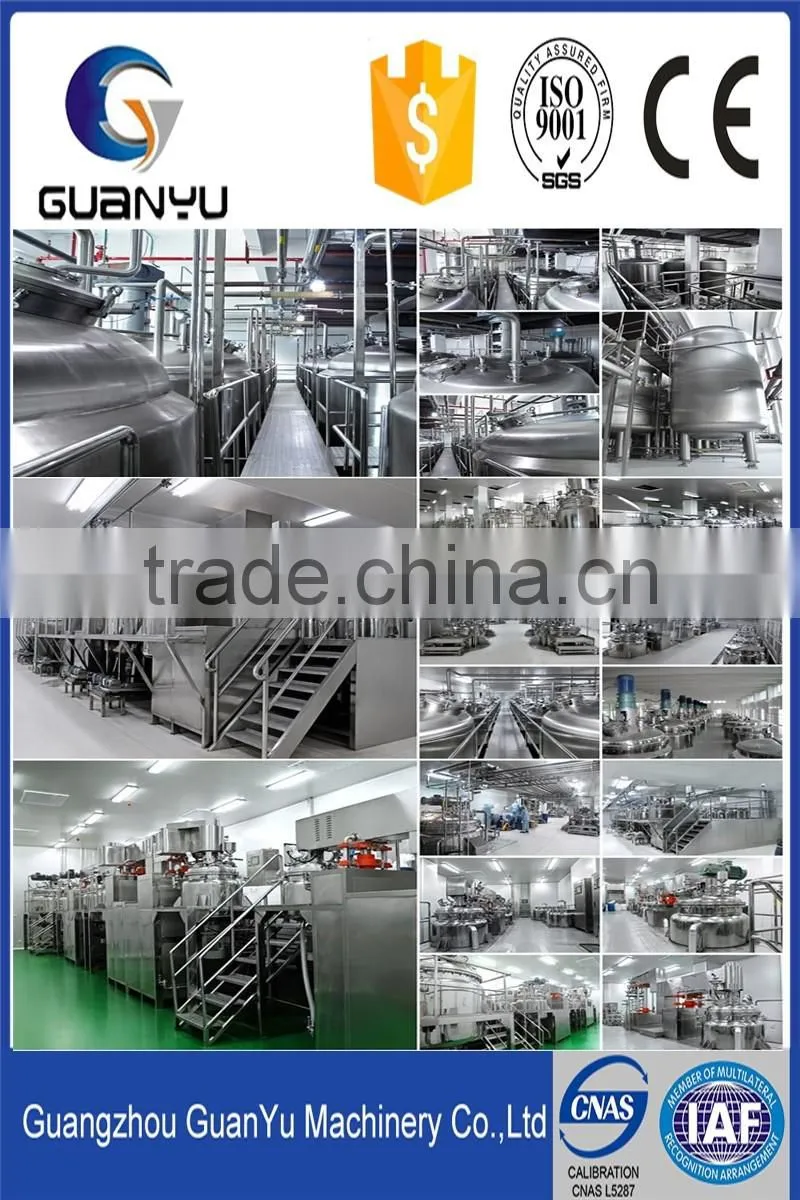 2017 hot sales stainless steel tomato paste mixing and heating tank