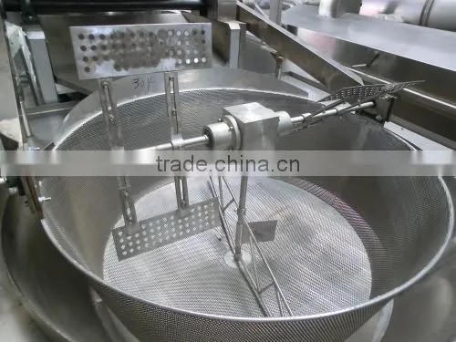 Hot sale gas heating deep frye machine/machinery /equipment