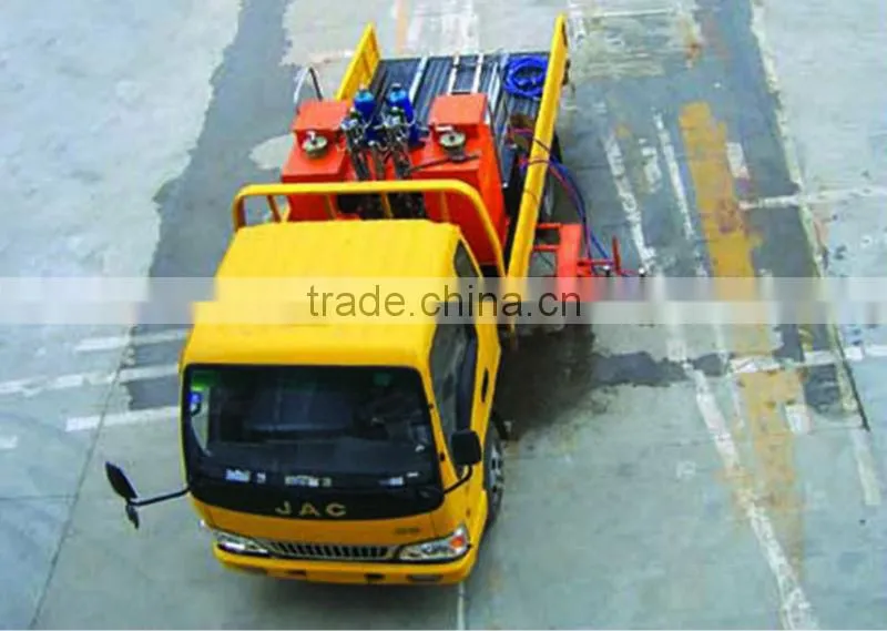 GD18L-2 Double cylinders cold paint truck mounted road marking machines