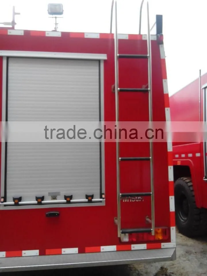 CNHTC HOWO 4X4 water tank foam tank howo fire truck China factory