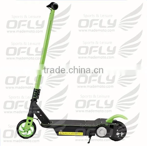 120w electric scooters for kids with foot brake