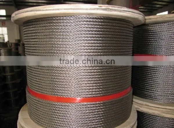 Gold Supply 6x19+FC Galvanized Steel Wire Rope