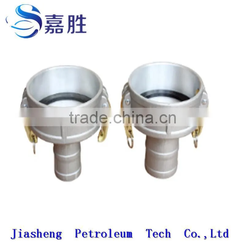 Aluminum Camlock Quick Coupling Reducing Female Coupler x Hose Shank