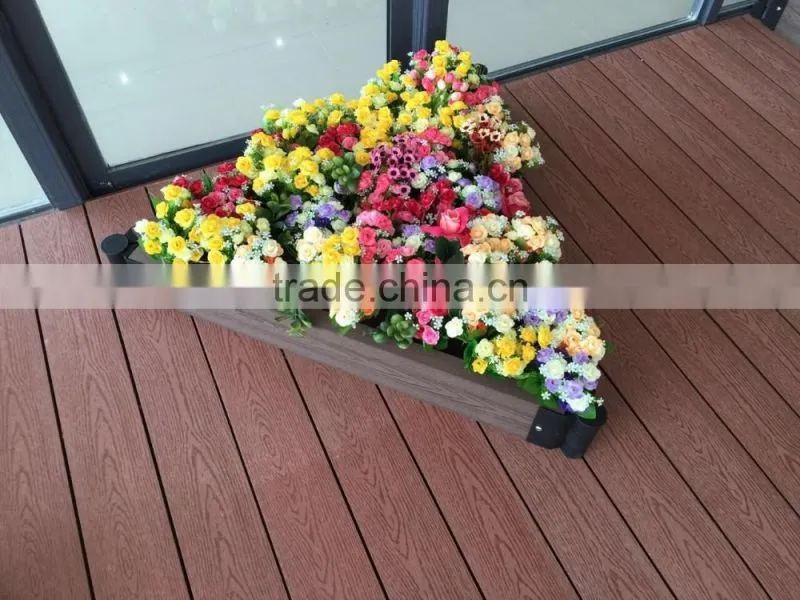 2016 best selling wpc flower pot, beautiful wpc Flower bed,long life time wpc flower bed