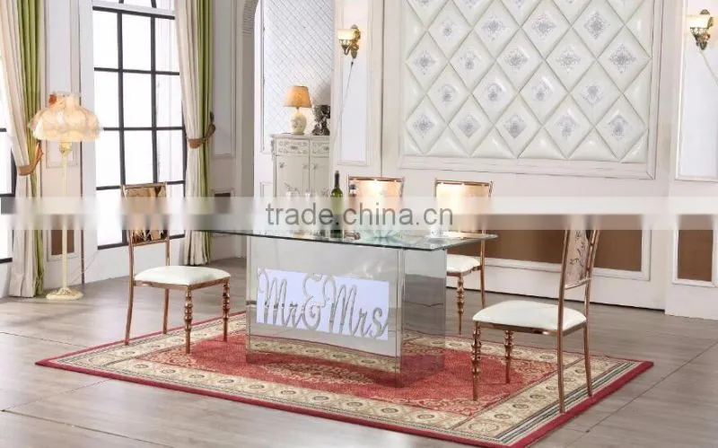 2017 new design stainless steel banquet chair for sale