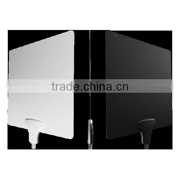 Hot-selling CE/RoHs Certified Patent Indoor Digital HD TV Antenna UHF/VHF Flat Indoor TV Antenna DVB-T/T2 Antenna