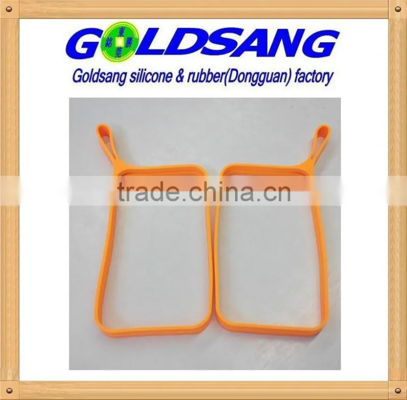 New design silicone mobile phone case customized size