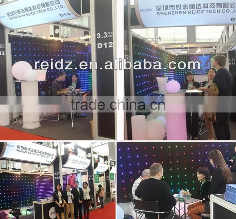 Good quality flexible soft full color led stage backdrop