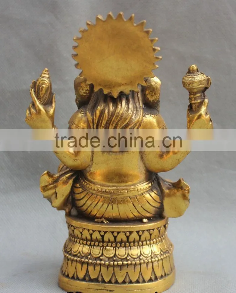 Art And Collectible Use And Carved Technique Decorative Ganesha Statue