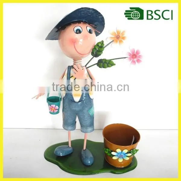 Hot selling frog with motor planter for outdoor decoration