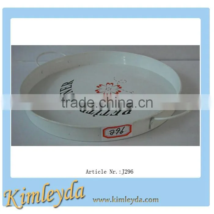 Party metal tray beer serving tray