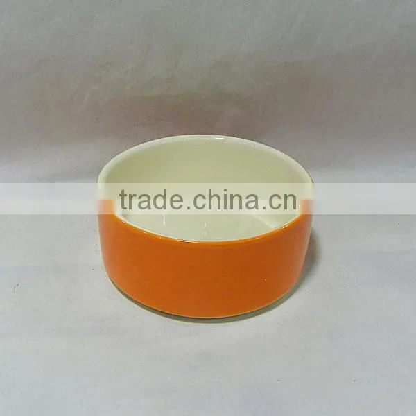 Ceramic animal feeding bowls