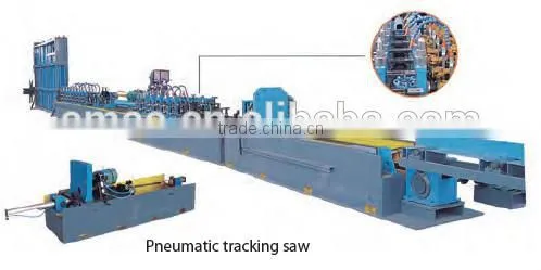 high precision welded pipe mill line