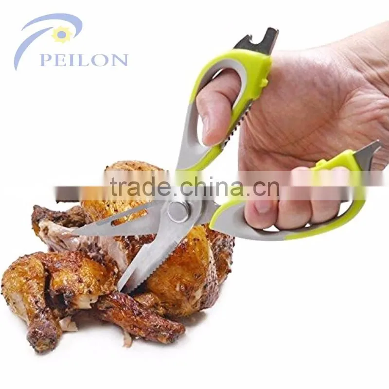 Multifunction Stainless Steel Kitchen scissor tongs kitchen cutting scissor