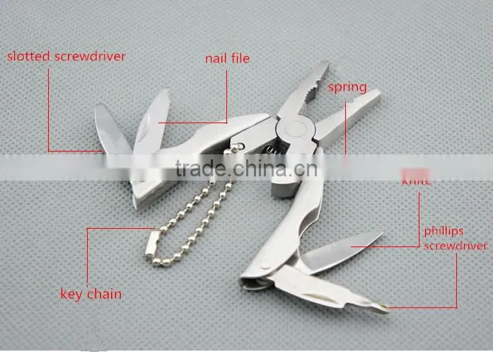 Promotional Gift Pocket Multifunction Mini Folding Plier