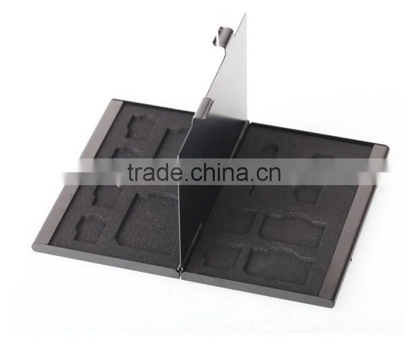 Aluminum memory card box