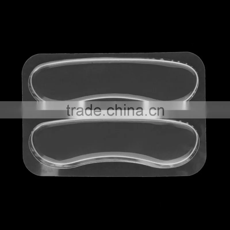 1 Pair Silicone Gel Pads Heel Cushion Foot Care Silicone Shoe Pads