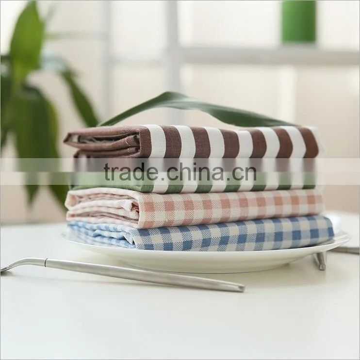 Simple Dinner Napkin Serviette Table Napkin Linen Cotton Folding For Home Decoration