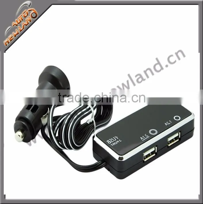Cell phone charger auto charger with Voltage monitor