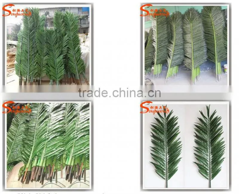Songtao suplier artificial date palm tree customized fibeerglass date palm tree fiberglass artificial palm trees