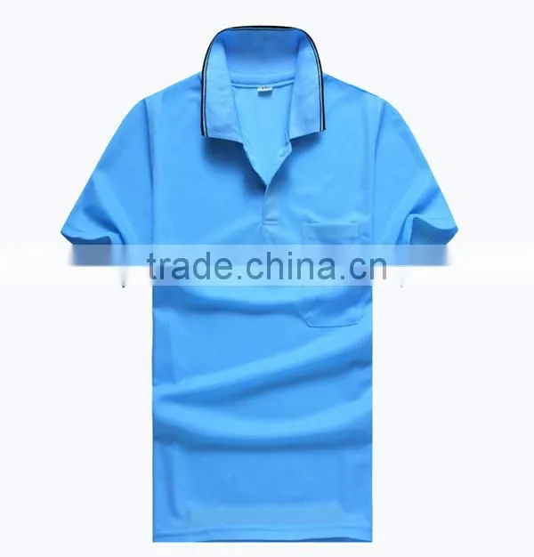 2017 T-shirt Manufacturer Custom Breathable Eco 100%Polyester OEM Embroidery Logo Company Men Promotion Polo T Shirt