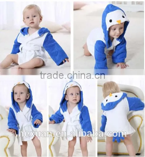 20designs you can choose Bathrobe Cartoon Baby Towel Character