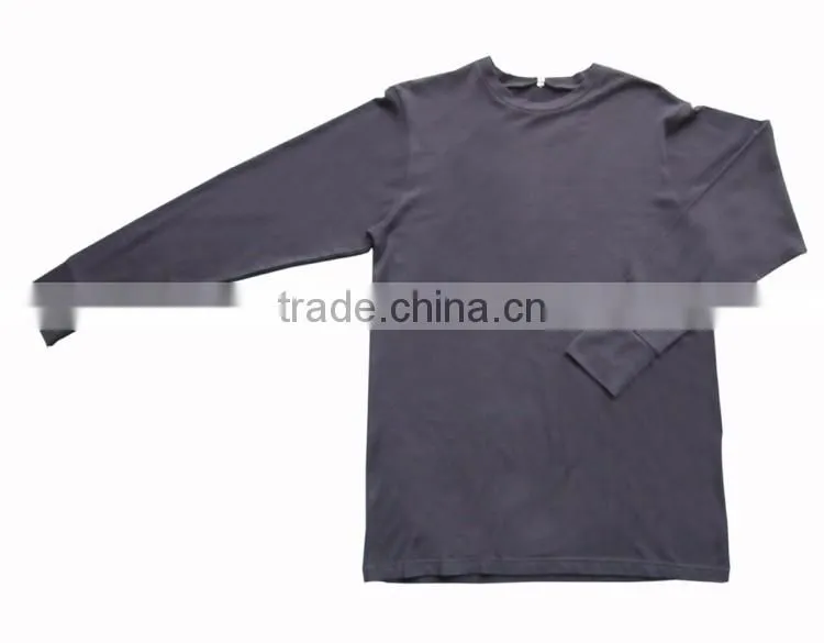 Protective FR knitted underwear with modacrylic and cotton flame retardant EN11612